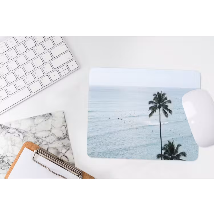 Muismat - Oceaan - Palmbomen - Surfers — 2