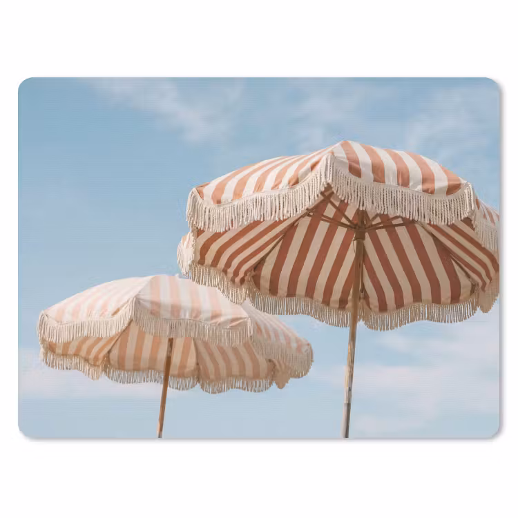 Muismat - Parasol - Lucht - Rood — 1
