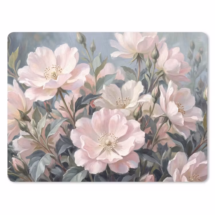 Muismat - Rozen - Illustratie - Roze — 1