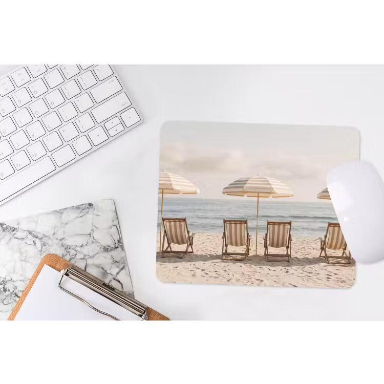 Muismat - Strand - Stoelen - Parasol — 2