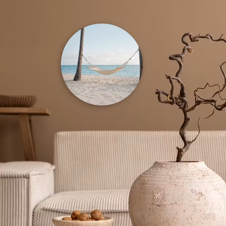 Muurcirkel - Hangmat - Strand - Wit — 2