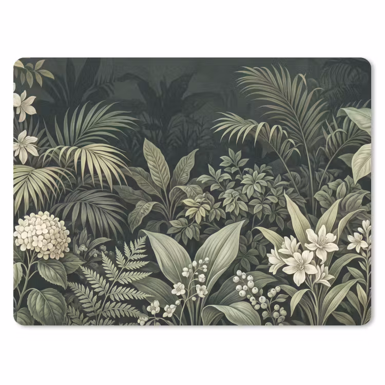Muismat - Jungle - Bladeren - Botanisch - Groen — 1