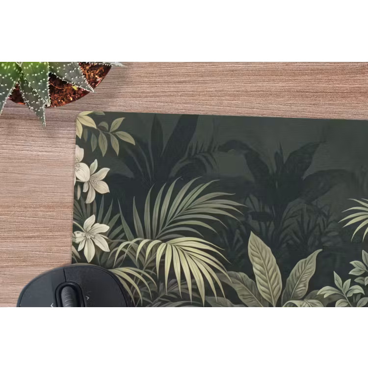 Muismat - Jungle - Bladeren - Botanisch - Groen — 4