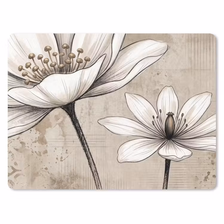Muismat - Modern - Design - Wit — 1