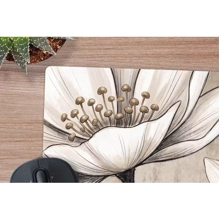 Muismat - Modern - Design - Wit — 4