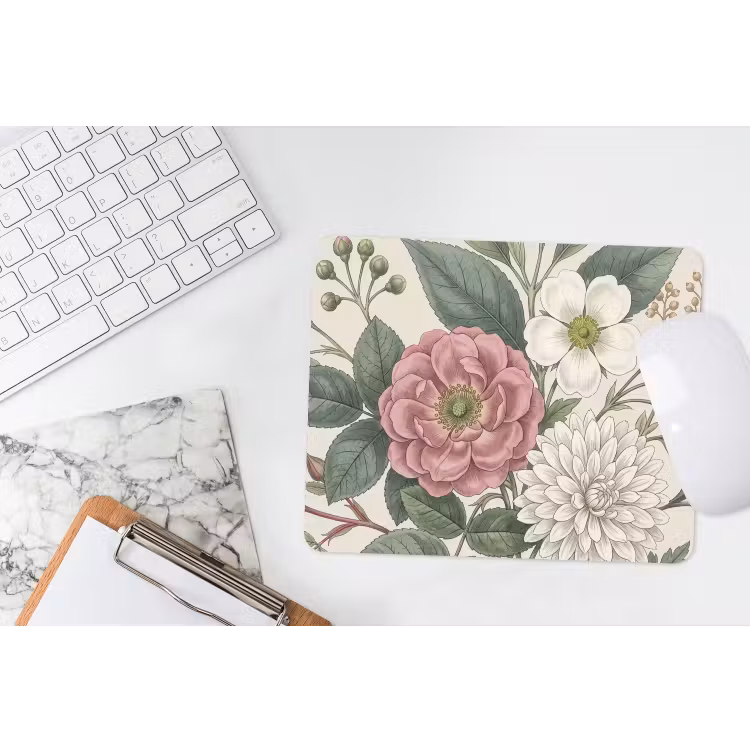 Muismat - Romantisch - Design - Kleurrijk — 2