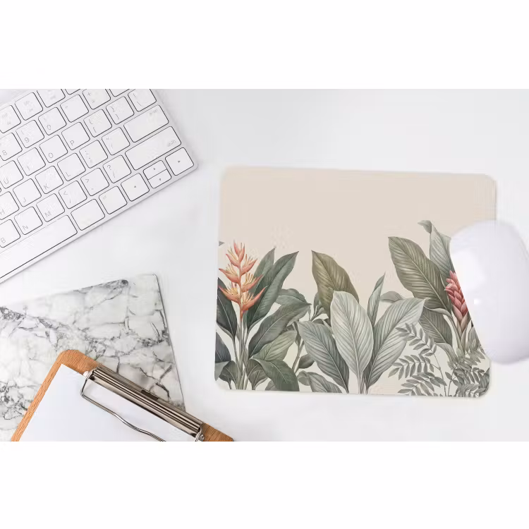 Muismat - Tropisch - Planten - Modern - Groen — 2