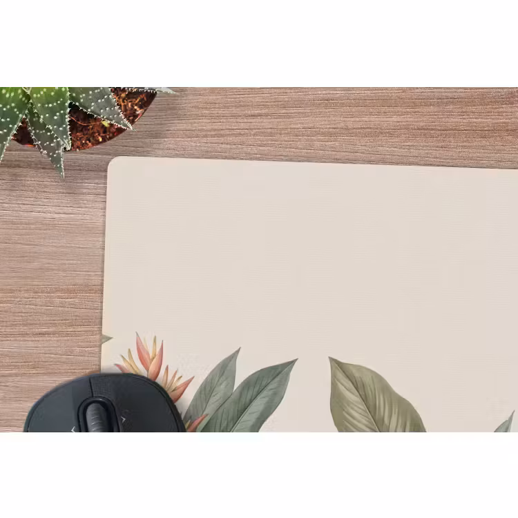 Muismat - Tropisch - Planten - Modern - Groen — 4