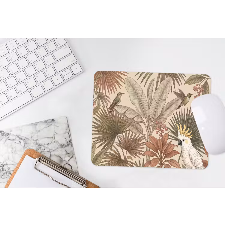 Muismat - Tropisch - Vogels - Beige — 2