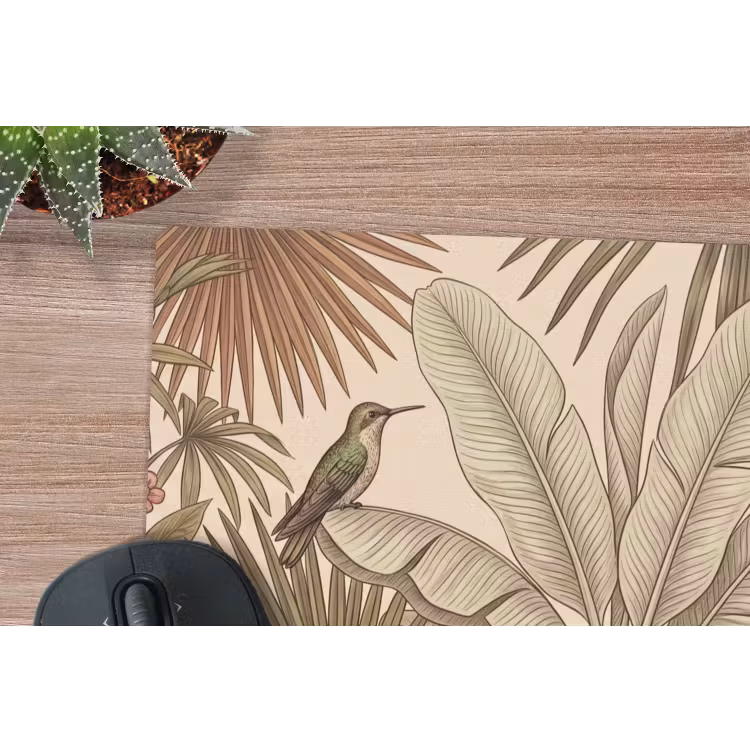 Muismat - Tropisch - Vogels - Beige — 4