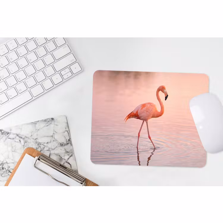 Muismat - Flamingo - Water - Roze — 2