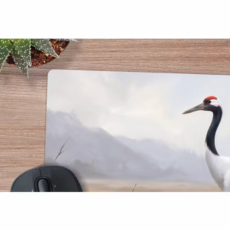 Muismat - Kraanvogel - Natuur - Realistisch — 4