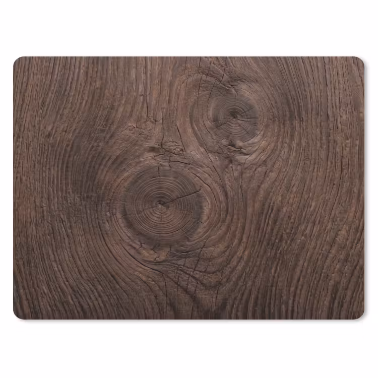 Muismat - Houtnerf - Textuur - Patroon - Bruin - Rustiek — 1
