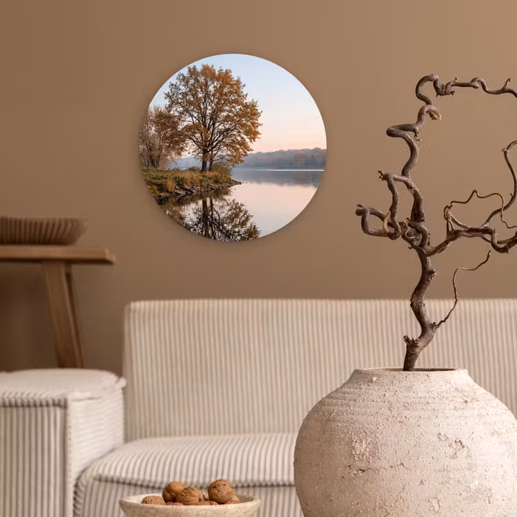 Muurcirkel - Bomen - Reflectie - Water - Zonsopgang - Serene — 2