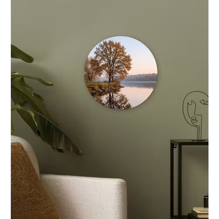 Muurcirkel - Bomen - Reflectie - Water - Zonsopgang - Serene — 3
