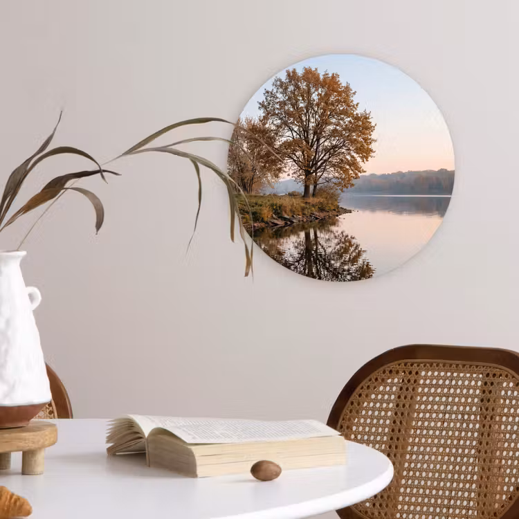 Muurcirkel - Bomen - Reflectie - Water - Zonsopgang - Serene — 4