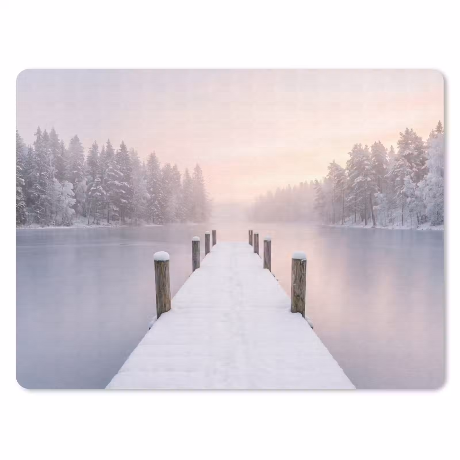 Muismat - Steiger - Meer - Mist - Winter - Serene — 1