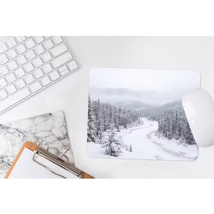 Muismat - Rivier - Bevroren - Landschap - Winter — 2