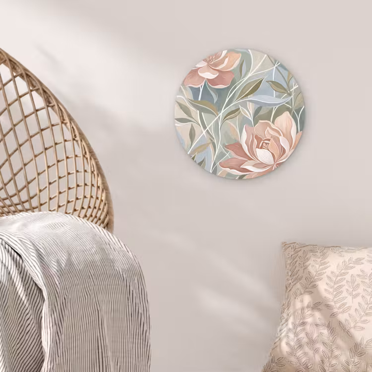 Muurcirkel - Elegant - Romantiek - Roze — 5