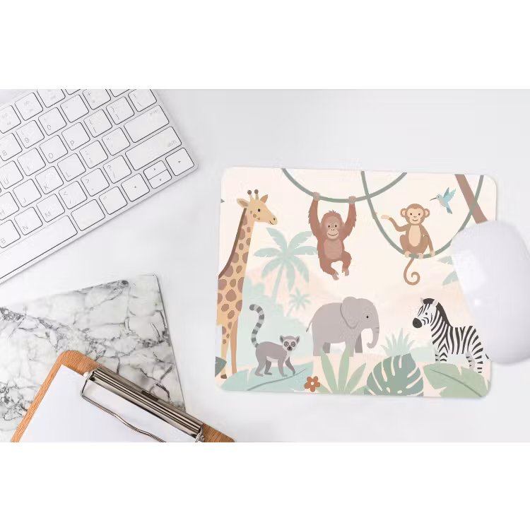 Muismat - Jungle - Dieren - Groen — 2