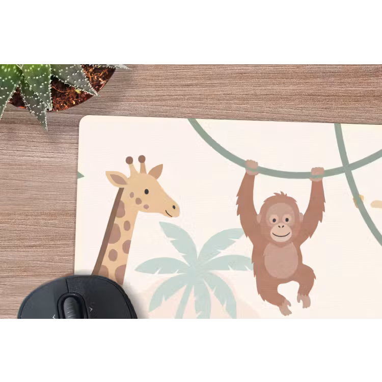 Muismat - Jungle - Dieren - Groen — 4