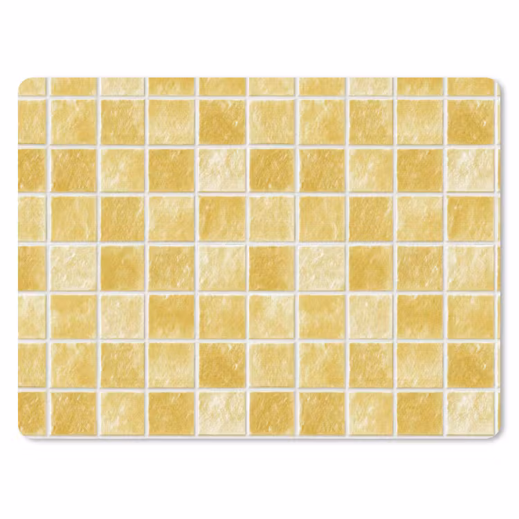 Muismat - Tegels - Mozaïek - Textuur - Goudgeel — 1