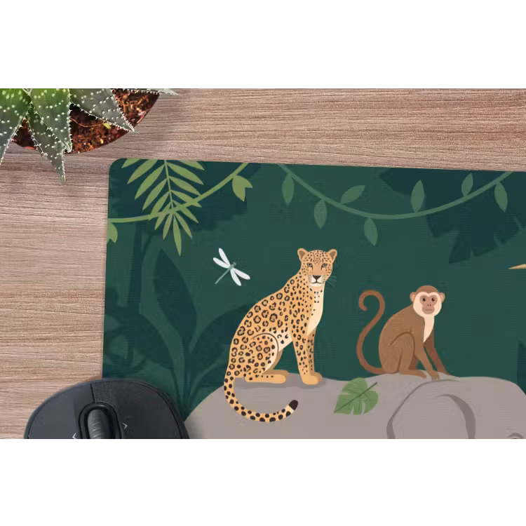 Muismat - Tropisch - Jungle - Groen — 4