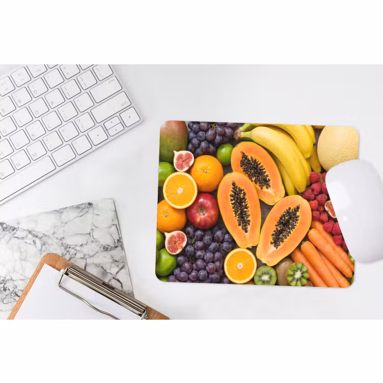 Muismat - Eten - Fruit - Groenten - Vers - Kleurrijk — 2