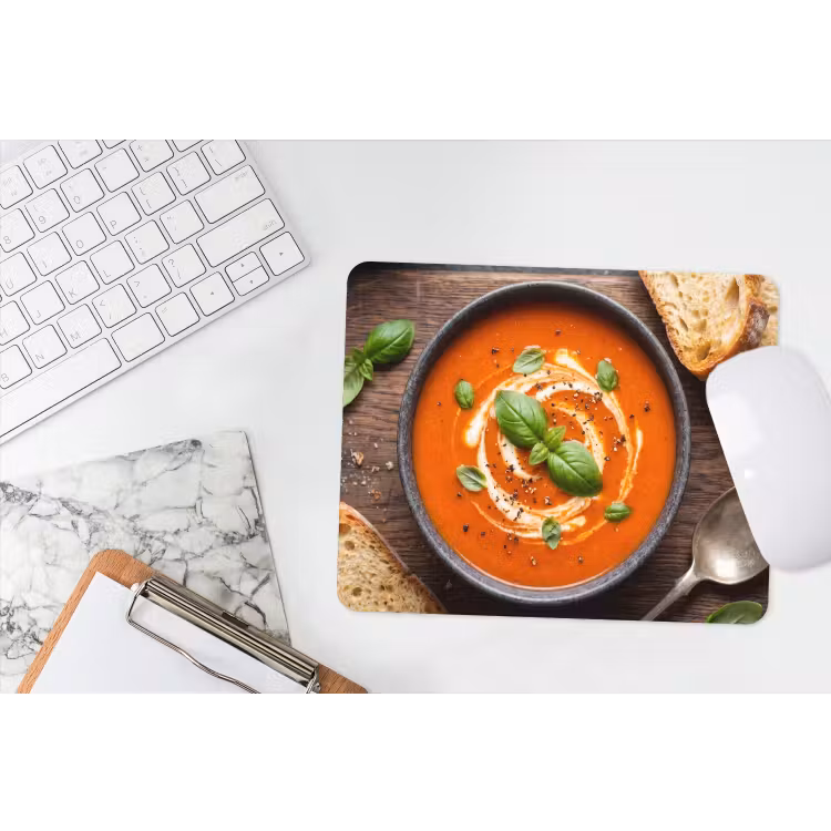 Muismat - Eten - Soep - Basilicum - Rustiek - Rood — 2