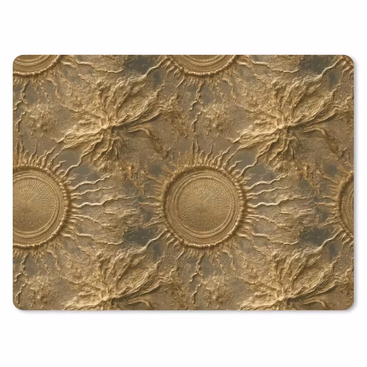 Muismat - Zon - Reliëf - Antiek - Goud — 1