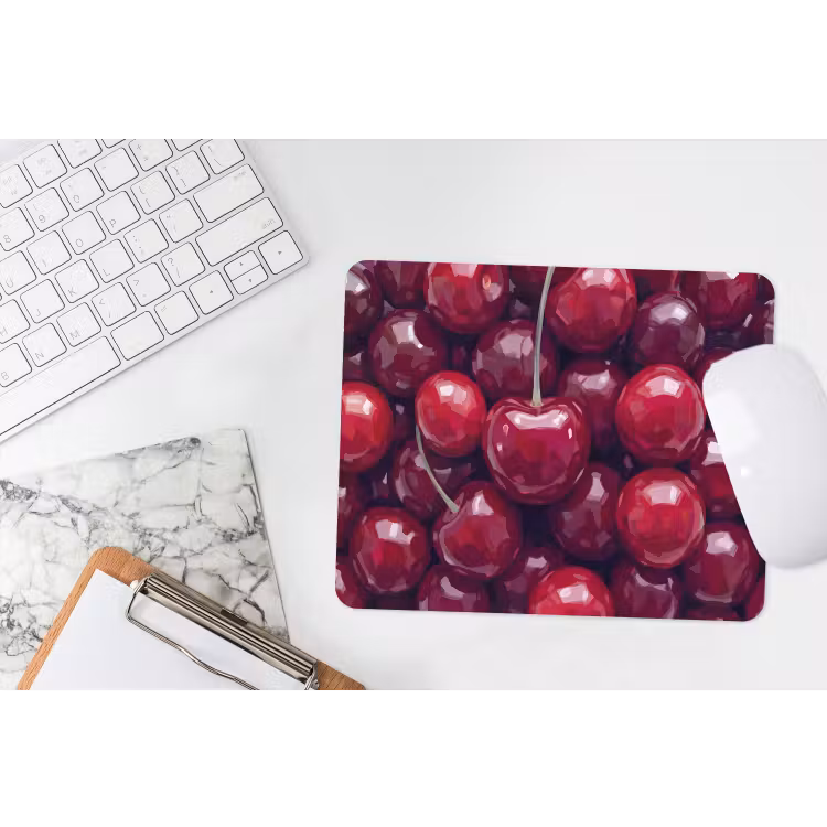 Muismat - Fruit - Kersen - Eten - Modern - Rood — 2