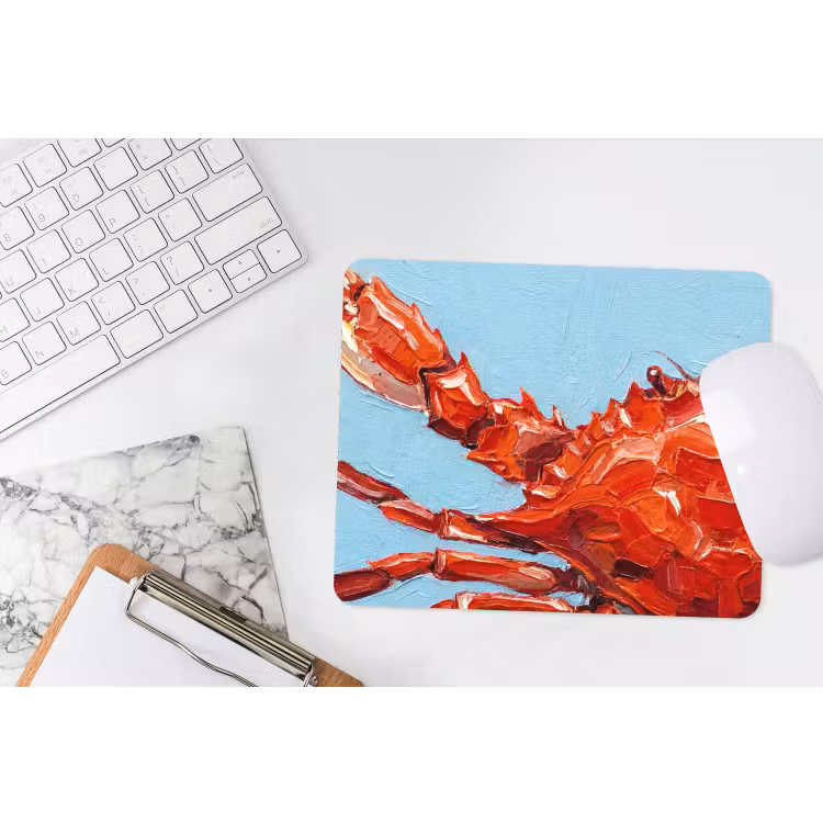 Muismat - Krab - Zee - Dieren - Abstract - Rood — 2