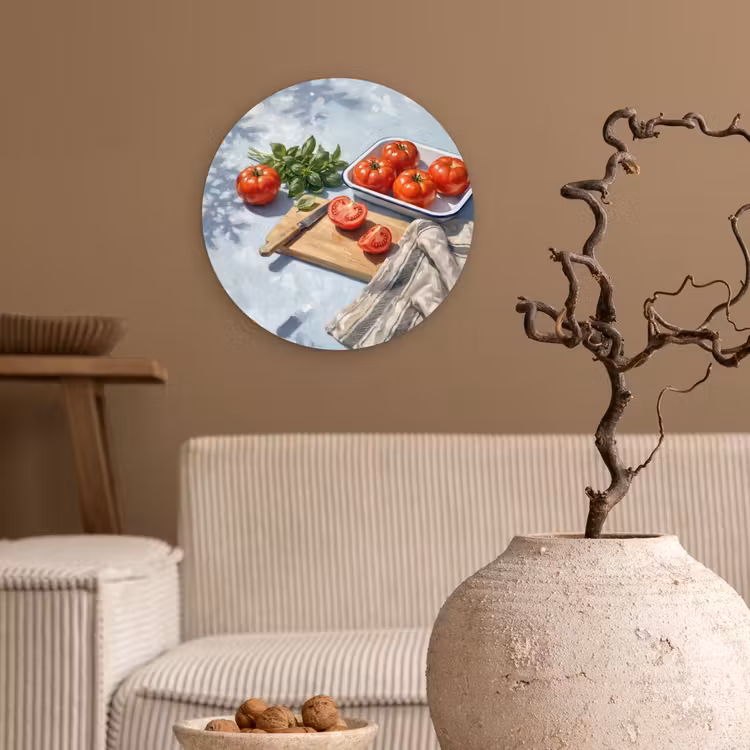Muurcirkel - Eten - Keuken - Ingrediënten - Stillleven - Rood — 2