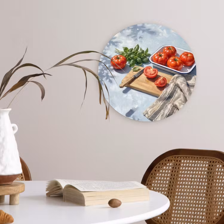 Muurcirkel - Eten - Keuken - Ingrediënten - Stillleven - Rood — 4