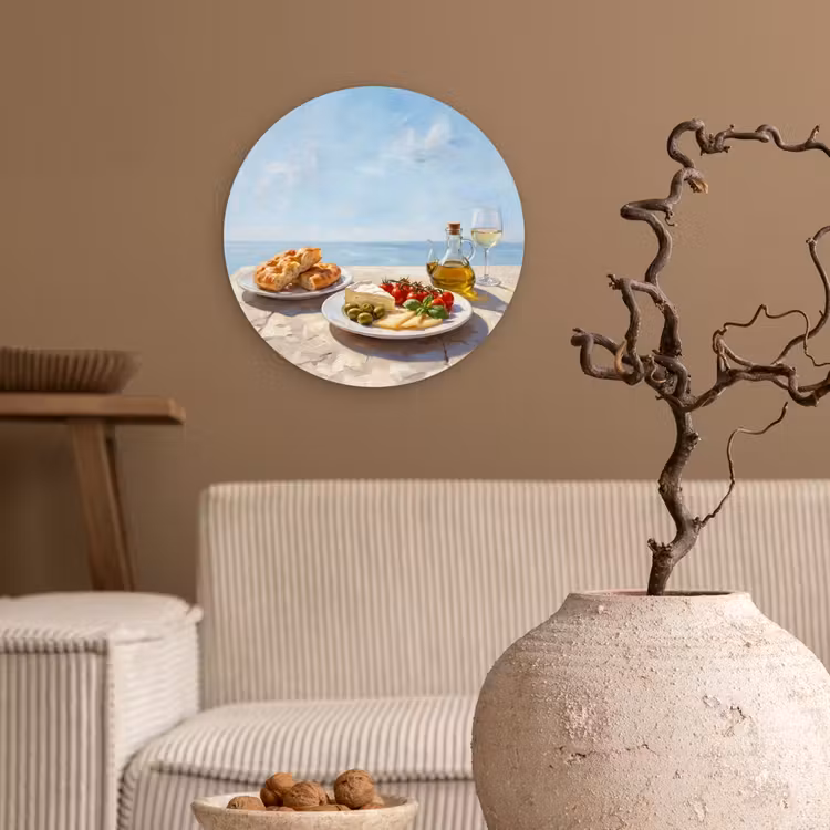 Muurcirkel - Eten - Middellandse Zee - Natuur - Geschilderd — 2