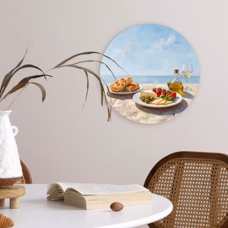 Muurcirkel - Eten - Middellandse Zee - Natuur - Geschilderd — 4
