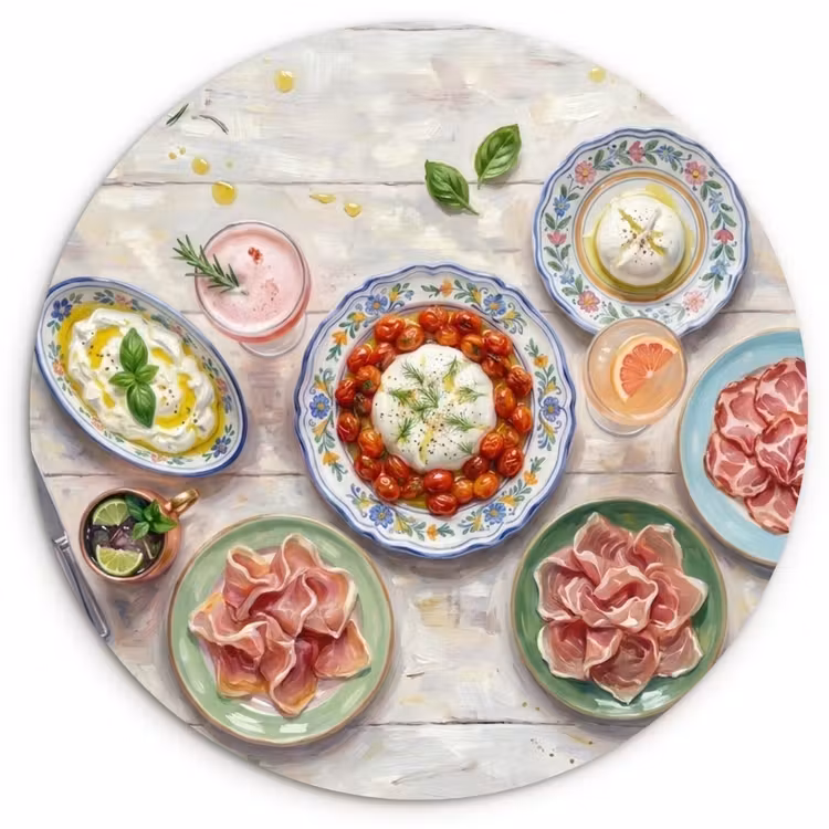 Muurcirkel - Eten - Tafel - Divers - Modern — 1
