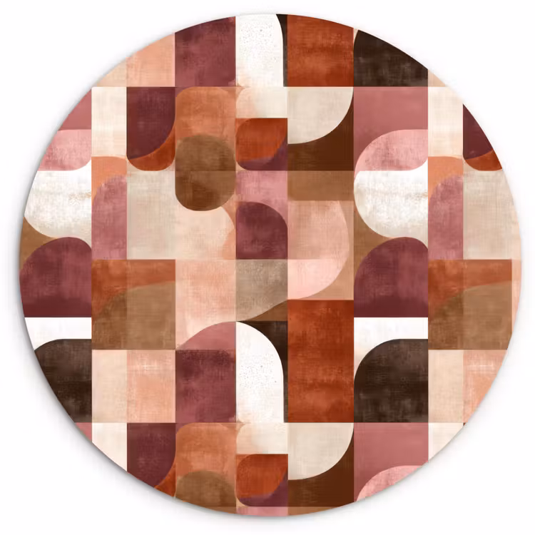 Muurcirkel - Geometrie - Modern - Retro — 1