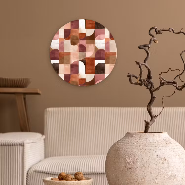 Muurcirkel - Geometrie - Modern - Retro — 2