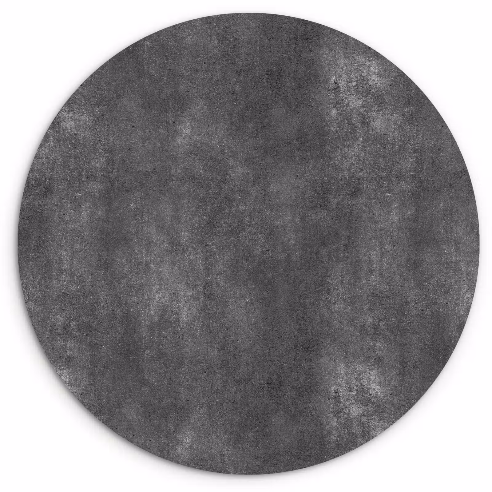 Muurcirkel - Donkergrijs - Ruw - Beton — 1