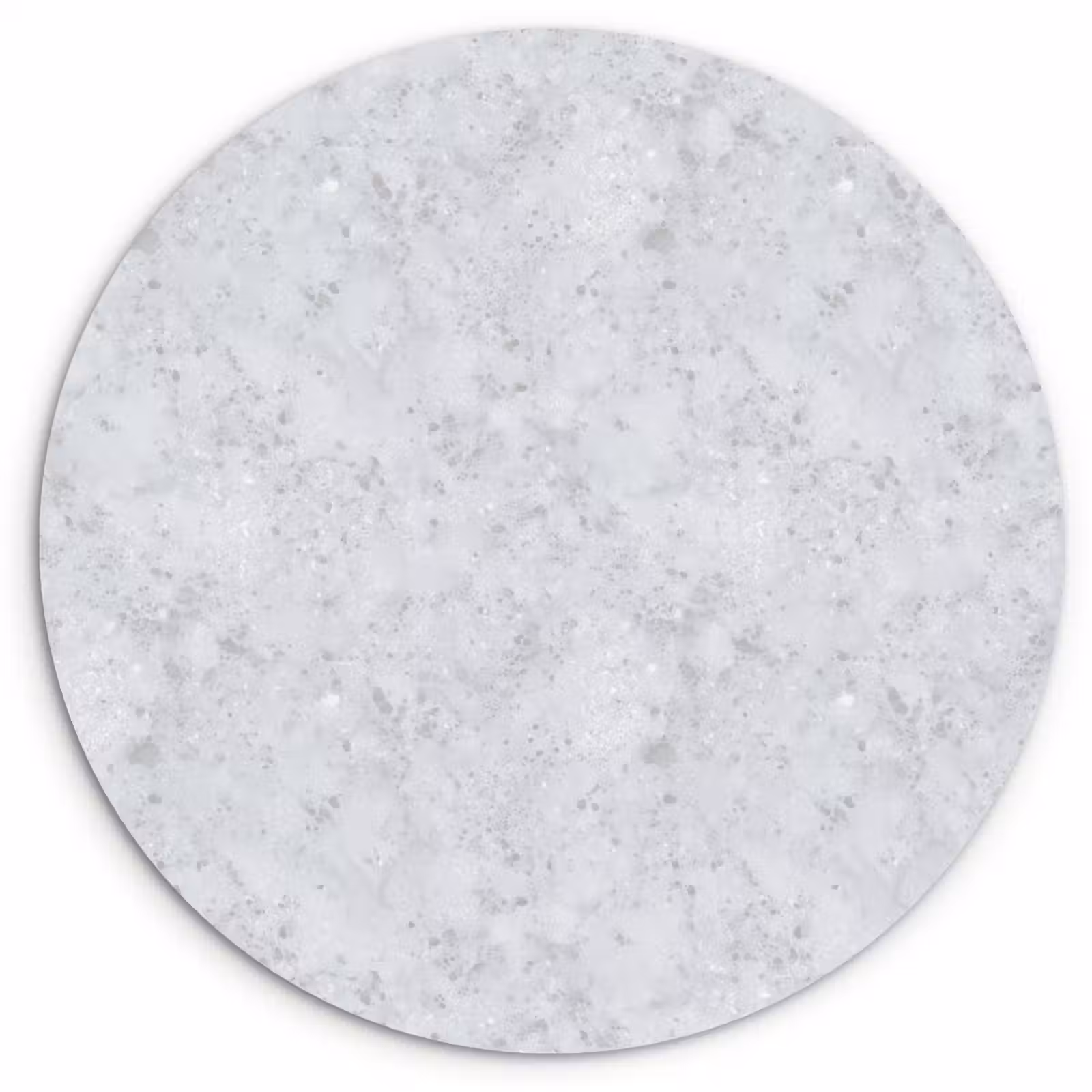 Muurcirkel - Grijs - Terrazzo-effect - Beton — 1