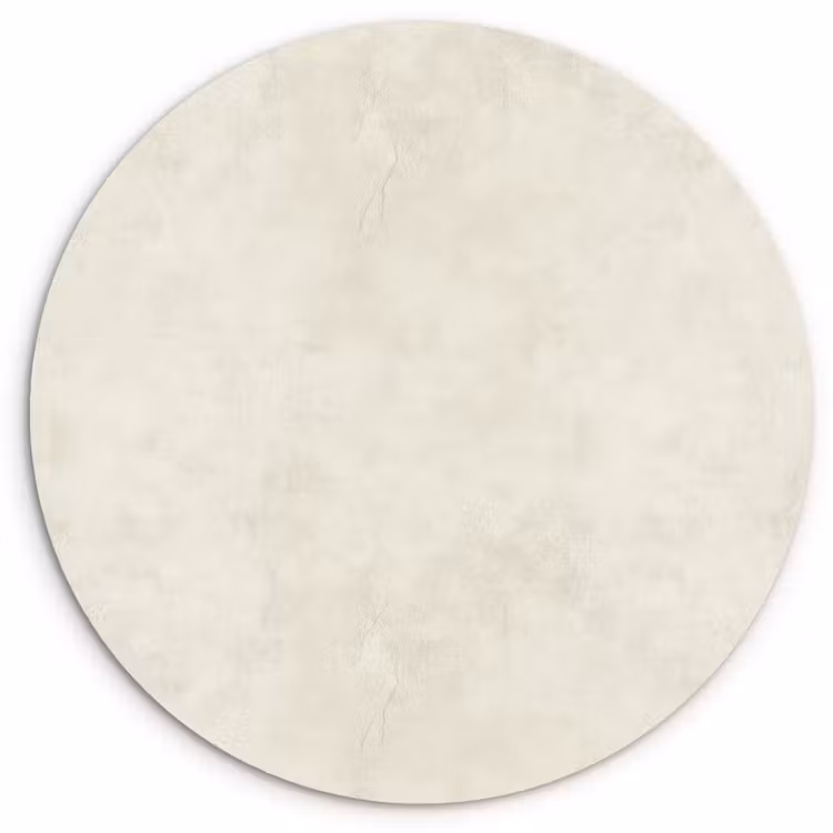 Muurcirkel - Crème - Egaal - Beton — 1