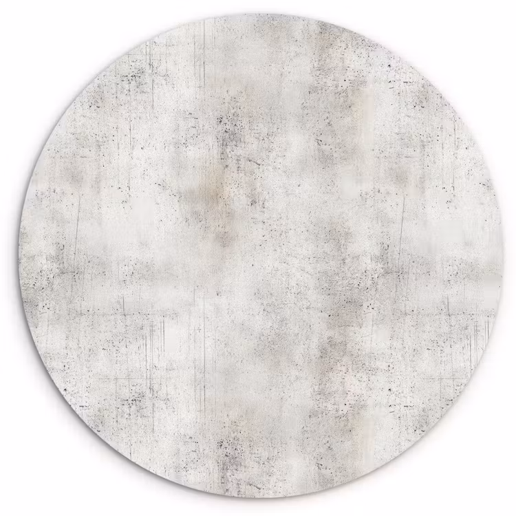 Muurcirkel - Grijs - Beton - Verweerd — 1