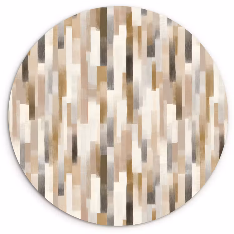 Muurcirkel - Abstract - Patroon - Kwaststreken — 1