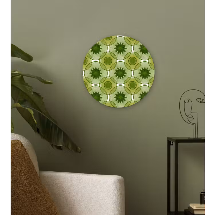 Muurcirkel - Cirkels - Patroon - Groen — 3