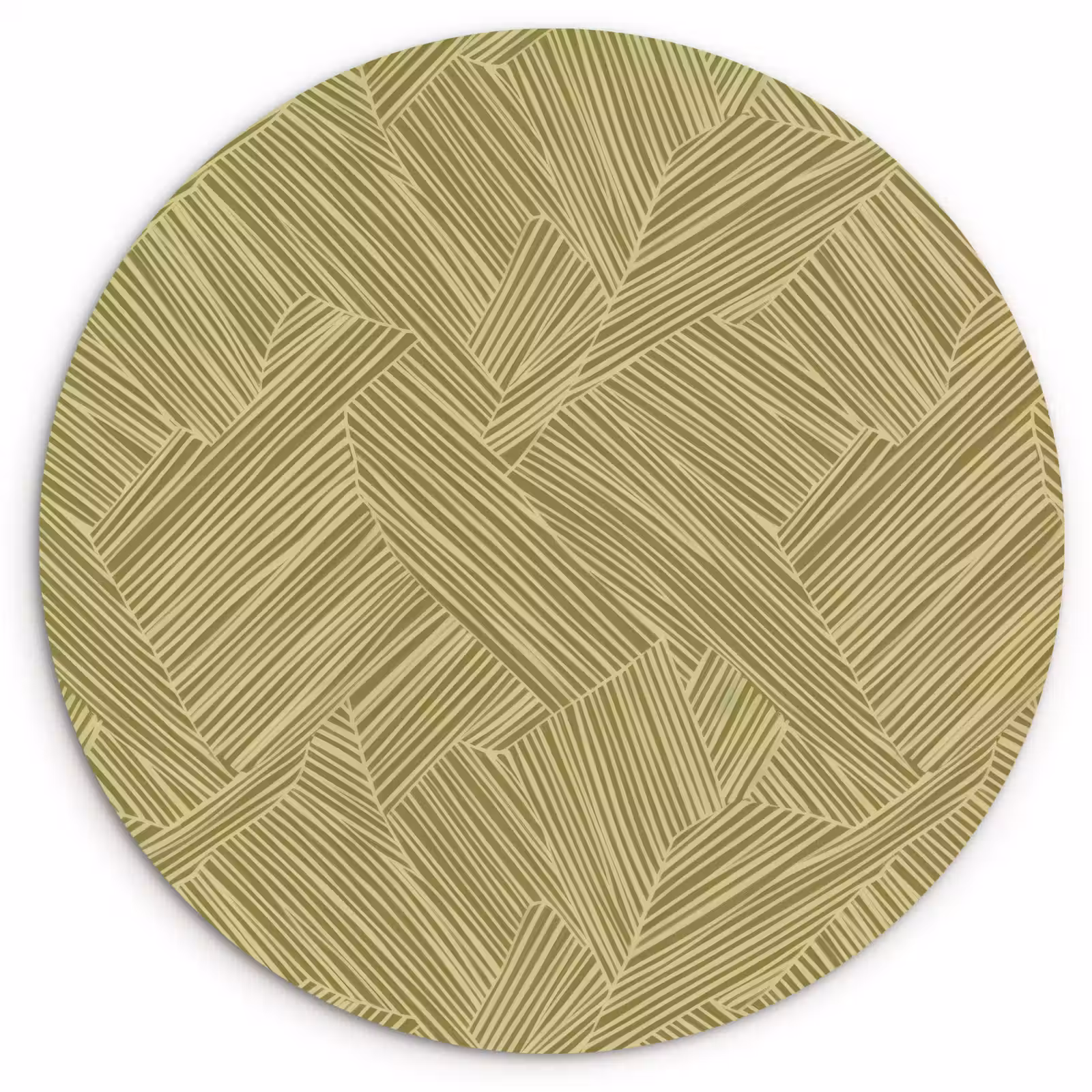 Muurcirkel - Abstract - Modern - Groen — 1