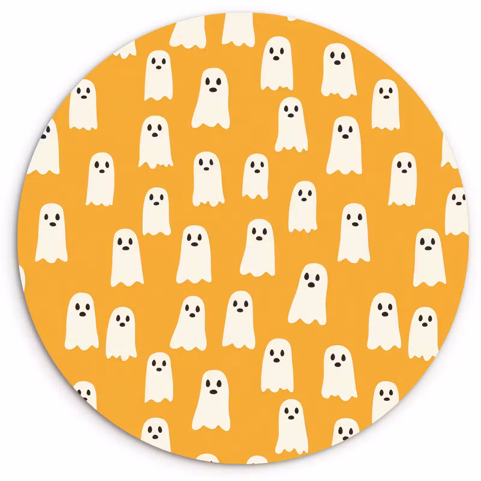 Muurcirkel - Halloween - Spookjes - Oker — 1