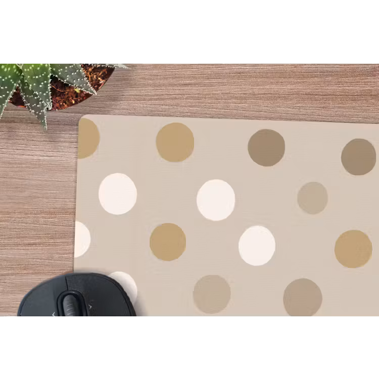 Muismat - Polka - Dots - Beige — 4