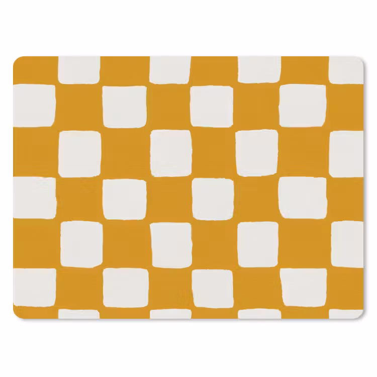 Muismat - Grafisch - Patroon - Oker — 1