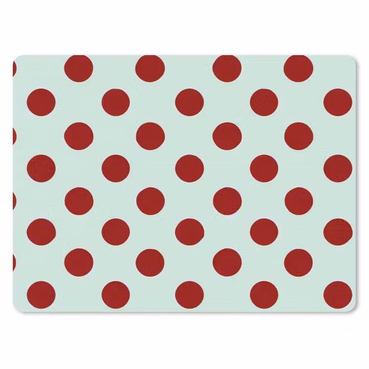 Muismat - Polka - Dots - Rood — 1